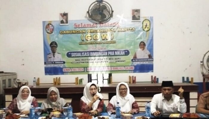 Cegah Perceraian Dan Pernikahan Dini, GOW Deliserdang Gelar Bimbingan Perkawinan