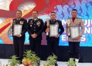 Kapolres Lhokseumawe Beri Penghargaan Kepada Personel Berprestasi