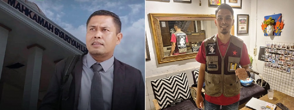 Ketua YLBH CaKRA Fakhrurrazi SH (kiri) dan Pemerhati Sosial Aceh Muslim Hamidi (kanan). Waspada/Ist