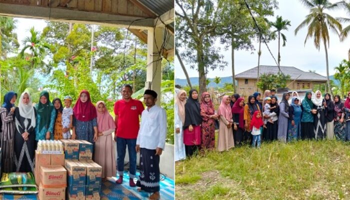 Ny Safaruddin Bantu Korban Angin Kencang Di Abdya