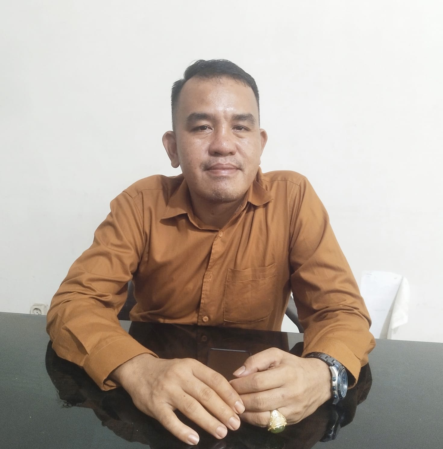 PM Tabagsel Kabupaten Deliserdang Jangga Siregar. (Waspada/Edward Limbong)