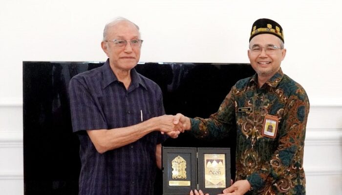 Wali Nanggroe Terima Kunjungan Silaturahmi Kakanwil Pajak Aceh
