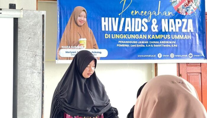 Fakultas Ilmu Pendidikan UMMAH Gelar Penyuluhan Cegah HIV/AIDS Dan Napza