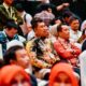 Pj Bupati Batubara H. Heri Wahyudi Marpaung S.STP, M.AP pada pembukaan Rakernas ke-16 Apkasi di Jakarta Convention Center (JCC) Senayan, Jakarta Pusat. Waspada/Ist