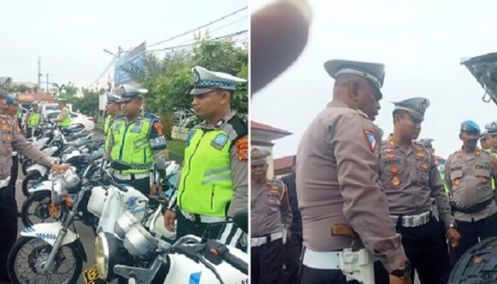 Operasi Patuh Seulawah 2024, Kasat Lantas Periksa Kendaraan Dinas