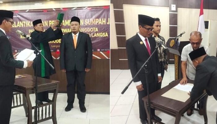 Ramadhani Dilantik Jadi Anggota KIP Langsa