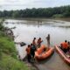 Tim Satgas BPBD Palas dibantu Basarnas, TNI, Polri dan masyarakat kembali melakukan pencarian korban hanyut. (Waspada/Ist)