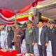   JALANNYA upacara dan syukuran Hari Bhayangkara ke-78, di Polres Batubara yang juga turut dihadiri Lapas Kelas IIA Labuhan Ruku Kanwil Kemenkumham Sumut. Waspada/Ist