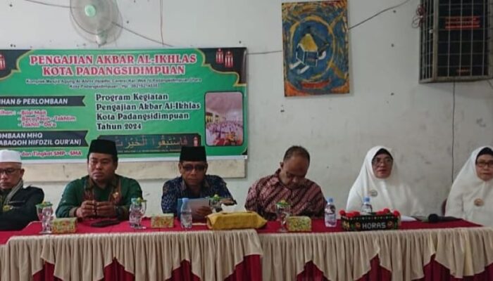 Pengajian Akbar Al-Ikhlas Padangsidimpuan Gelar Lomba Tahfiz Qur’an