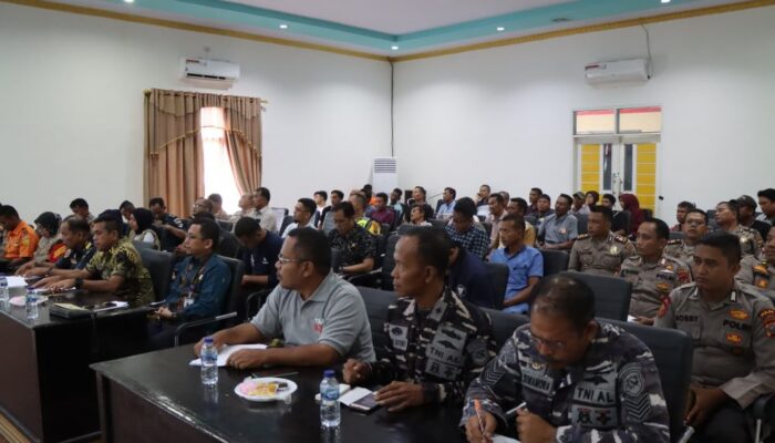 Polres Tapteng Rakor Lintas Sektoral Aturan Operasional Kapal Wisata