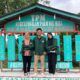 TIGA Mahasiswa USU yang mulai, Senin 1 Juli 2024 kerja praktik di PT GSS unit PMKS. (Waspada/Khairul Boangmanalu)