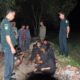 Petugas Satpol PP dan WH Aceh Besar menertibkan 6 gepeng di kawasan Peukan Bada Aceh Besar, Senin (1/7) malam. (Waspada/Ist)