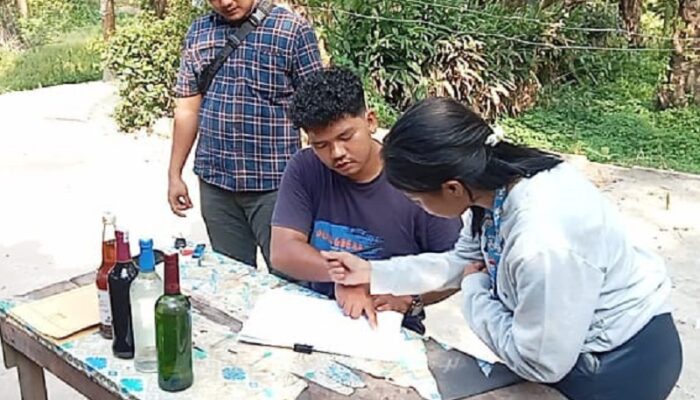 Jelang PON Satreskrim Polres Batubara Razia Pekat