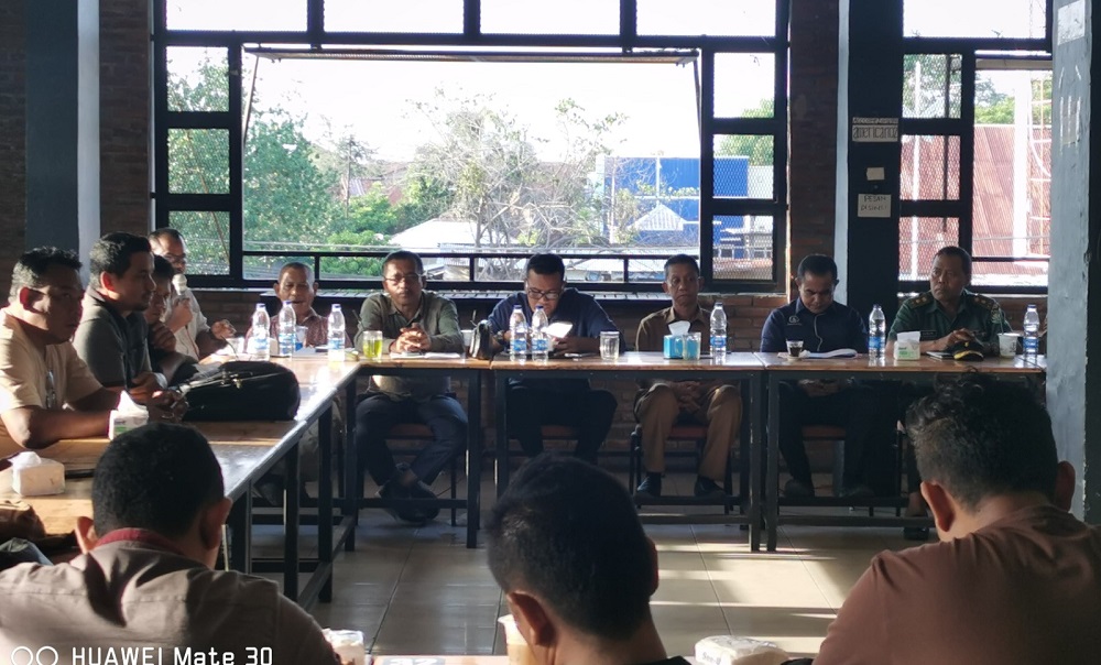 Kegiatan Sosialisasi Tahapan Pemilihan Wali Kota dan Wakil Wali Kota Lhokseumawe Bersama Jurnalis, Selasa (16/7). Waspada/Zainal Abidin