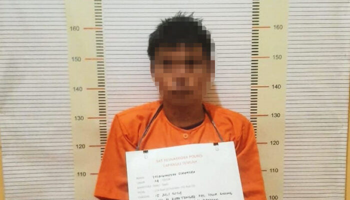 Polres Tapteng Ringkus Tersangka Pengedar Sabu