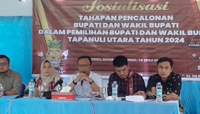 KPU Taput: Calon Bupati Dan Wakil Harus Undur Diri Dari Legislatif