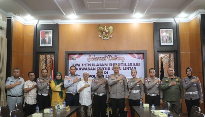 Polres Langkat Ikut Penilaian Revitalisasi Kawasan Tertib Lalulintas