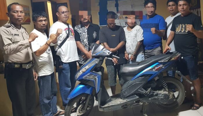Polisi Ringkus Tiga Komplotan Curanmor Di Masjid