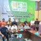 MPW ICMI Aceh foto bersama usai gelar rapat menyepakati pembelian lahan untuk pembangunan kantor ICMI yang refresentatif di Sekretariat ICMI Aceh, Kompleks Makam Sultan Iskandar Muda, Banda Aceh, Kamis (18/07/24) sore.(Waspada/T.Mansursyah)