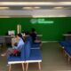 Suasana pelayanan di Kantor BPJS Ketenagakerjaan Cabang Padangsidimpuan,. Waspada/ist.