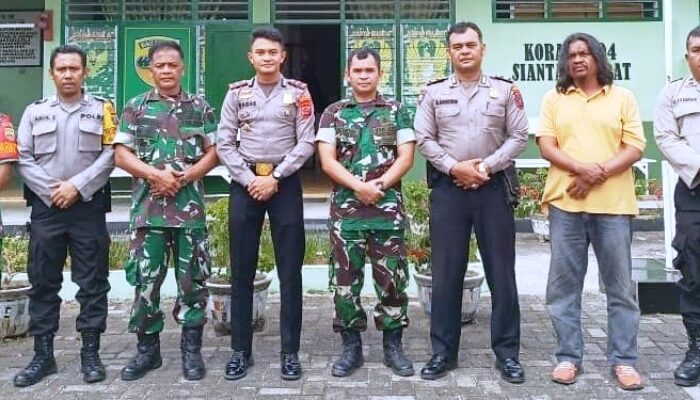 Kapolsek Siantar Barat Kunjungi Koramil 04