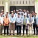 Ketua LP2M IAIN Langsa, Dr. T. Wildan, M.A didampingi Rektor IAIN Langsa Prof. Dr. Ismail Fahmi Arrauf Nasution, M.A dan Rektor UIN Syahada, Dr. H. Muhammad Darwis Dasopang, M.Ag saat kunjungan ke Desa Alur Alim, Kecamatan Seruway untuk memperkuat pelaksanaan program KKN Melayu Serumpun V, Senin (22/7). Waspada/dede