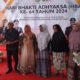 Rangkaian acara syukuran HBA ke-64 tahun 2024 di Kejari Palas, Senin (22/7). Waspada/Ist