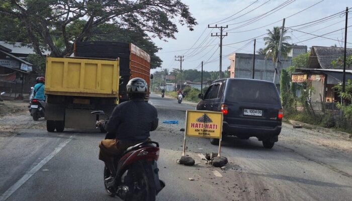 Meskipun Telan Korban Jiwa, BPJN Belum Perbaiki Jalan Negara