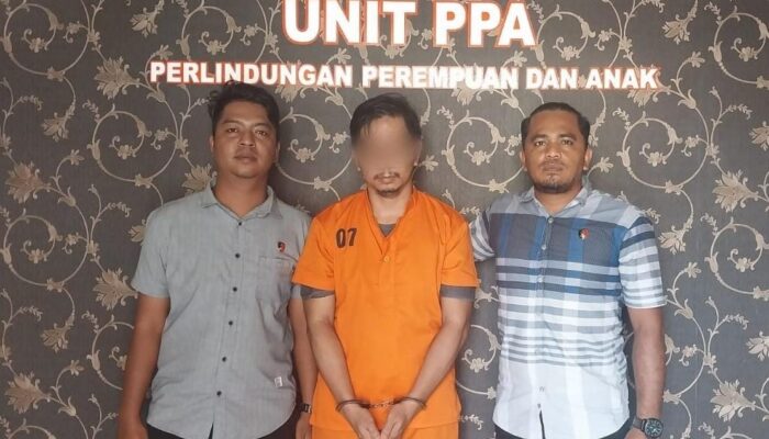 Polres Langsa Amankan Karyawan BUMN Diduga Rudapaksa Anak Tiri