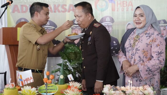 Pj Wali Kota Hadiri Perayaan HBA Ke-64 Di Kejari Tebingtinggi