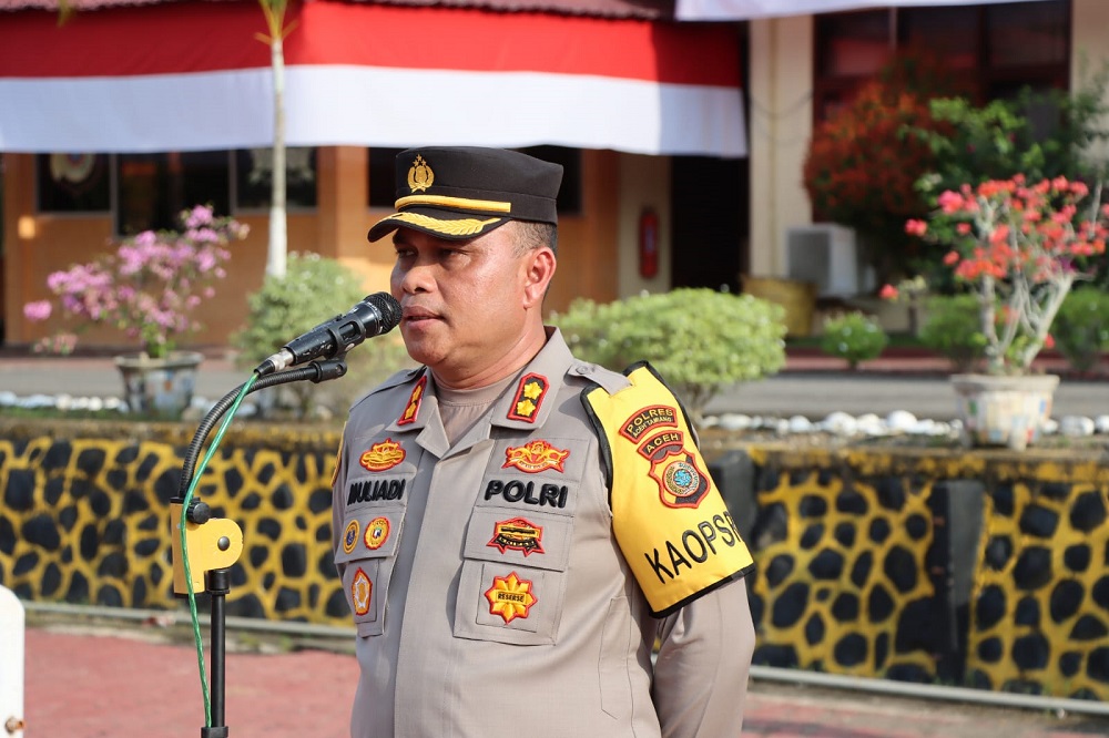 Kapolres Aceh Tamiang, AKBP Muliadi, SH, MH. Waspada/Ist