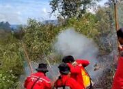 Kebakaran 2 Perbukitan Di Karo, Berhasil Dipadamkan Secara Manual