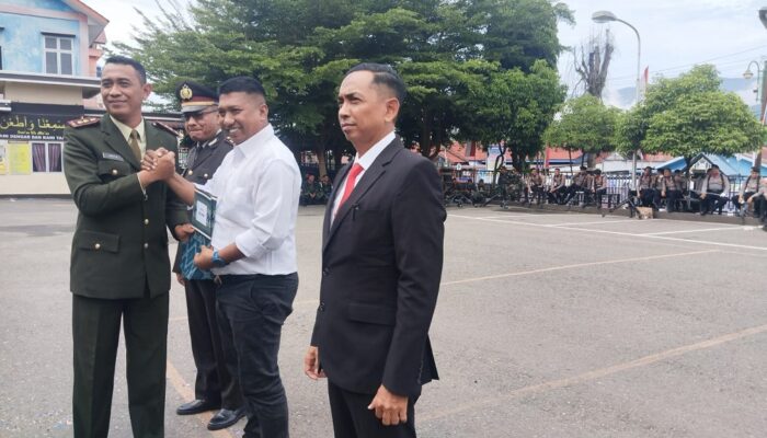 Dandim 0108/Agara Hadiri Upacara Dan Syukuran HUT Ke-78 Bhayangkara