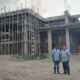 Bangunan Masjid Al-Wustho Desa Pasar Lama, Kecamatan Batang Angkola, Kabupaten Tapanuli Selatan yang membutuhkan bantuan Kaum Muslimin dan Muslimat.(Waspada/Syarif Ali Usman)