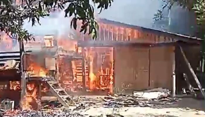 Rumah Pengrajin Gula Aren Ludes Terbakar