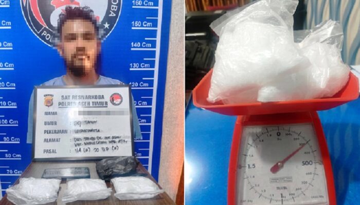 Tersangka Plus 300 Gram Sabu Diamankan
