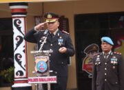 Kapolres Simalungun Pimpin Upacara Peringatan Dan Syukuran HUT Ke-78 Bhayangkara