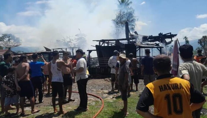Update 3 Rumah Hangus Terbakar Di Agara