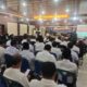 Sekdakot Langsa, Ir Said Mahdum Majid saat membuka acara sosialisasi anti korupsi yang digagas oleh tim KPK, di Aula Sekdakot Langsa, Rabu (24/7). Waspada/Rapian