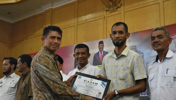 BNNP Aceh Berikan Penghargaan 13 Gampong Di Langsa