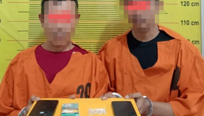 Polres P.Sidimpuan Bekuk 2 Pengedar Ekstasi