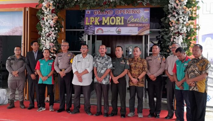 LPK MORI Centre Di Silangit Diresmikan