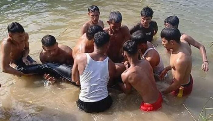 Pencari Pempeng Tewas Di Sungai