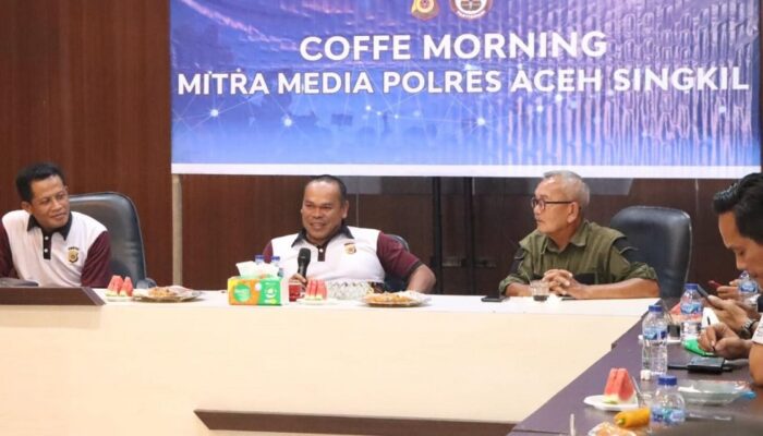 Kapolres Ajak Pers Kawal Pilkada Dan Bangkitkan Ekonomi Masyarakat