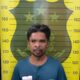 Pelaku judi online usai diperiksa Penyidik Polres Sabang.(Waspada/ist)