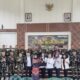 BRI Lubukpakam foto bersama Prajurit Brigif 7/RR. (Waspada/Ist)