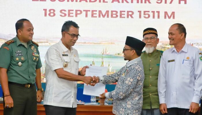 Pemkab Tetapkan Hari Jadi Kabupaten Pidie 18 September 1511 M