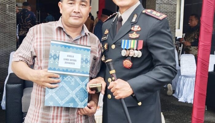 Waspada.id Juara II Lomba Artikel Jurnalistik Polres Agara