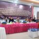 KPUD Nias Selatan menggelar rapat terbuka rekapitulasi perhitungan hasil suara Pemungutan Suara Ulang pemilihan anggota DPRD Nias Selatan di Kecamatan Simuk bertempat di Hotel Kitaro, Pasar Telukdalam, Rabu (3/7).