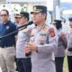 Irwasda Polda Aceh, Kombes Pol Misbahul Munauwar memberikan keterangan usai mengecek kesiapan personel pengamanan di PKA, Rabu (3/6). (Waspada/Zafrullah)